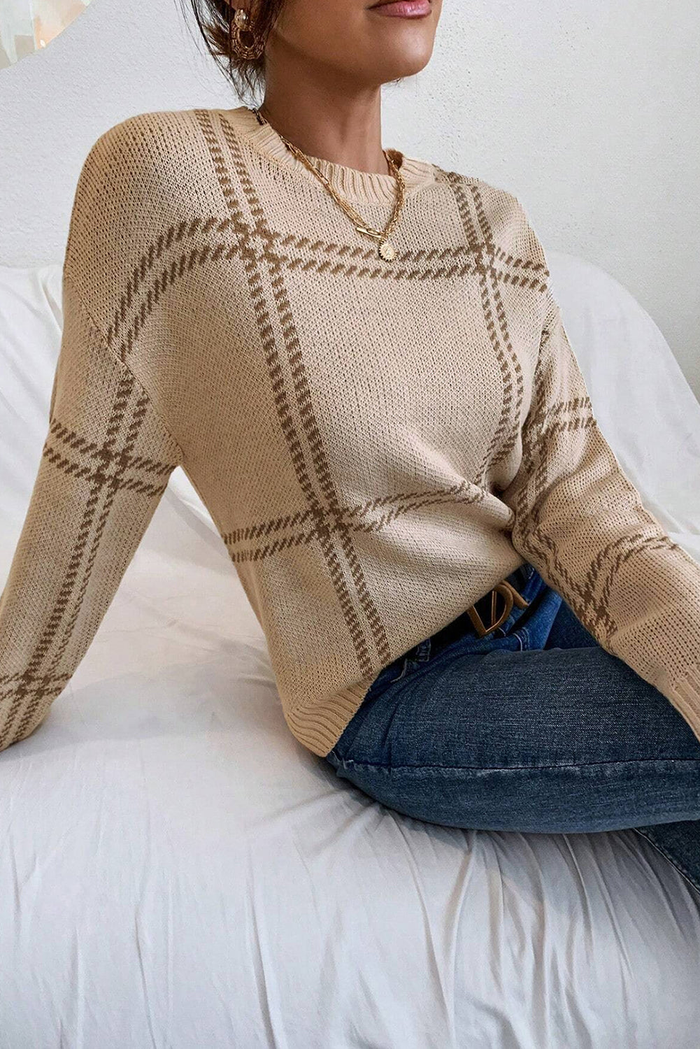 Orchard Plain Drop Shoulder Sweater
