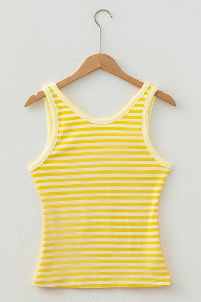 Marina Ribbed Knit Tank Top