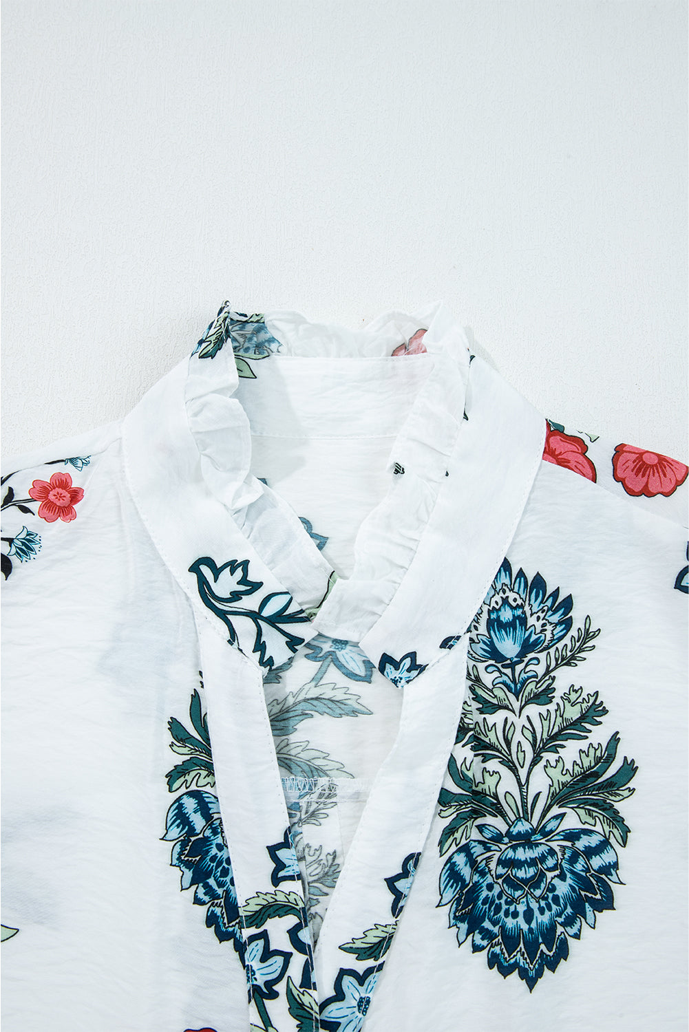 Beth Unique Floral Print Blouse