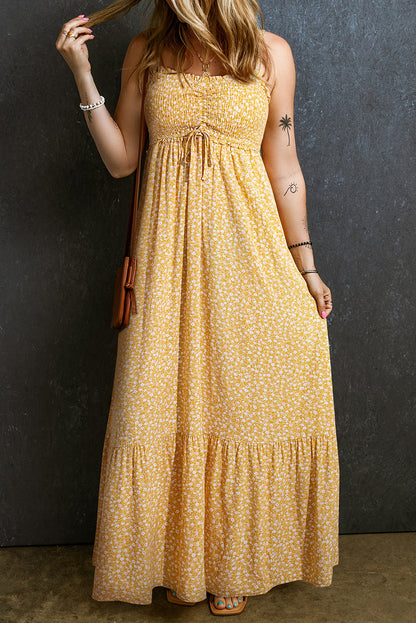Meadow Smocked Floral Maxi Dress