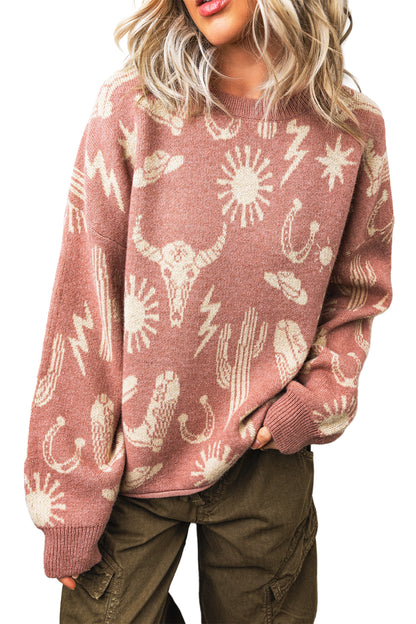 Desert Vibes Drop Sleeve Sweater