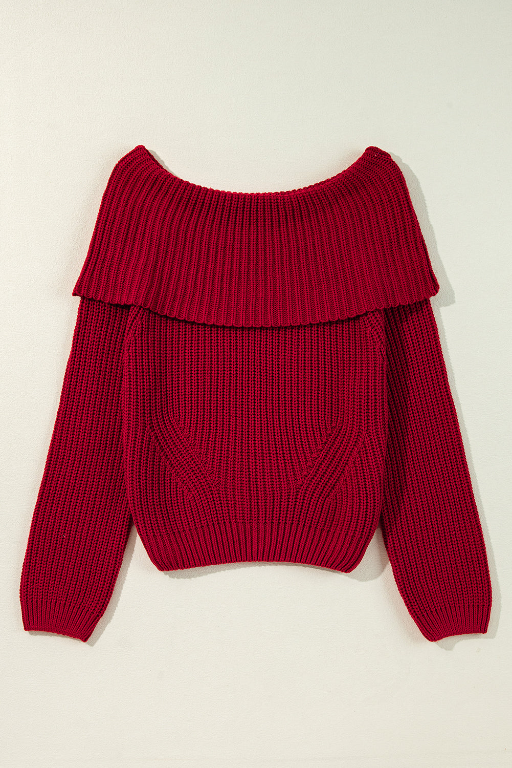 Be Mine Off The Shoulder Knit Sweater