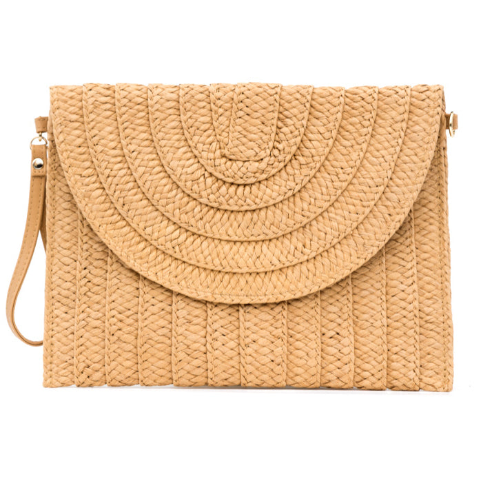 Charleston Straw Convertible Clutch