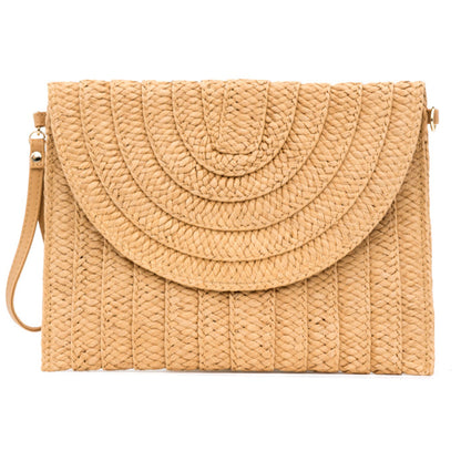 Charleston Straw Convertible Clutch