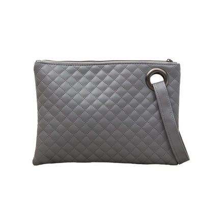 Laura Quilted Wristlet Clutch