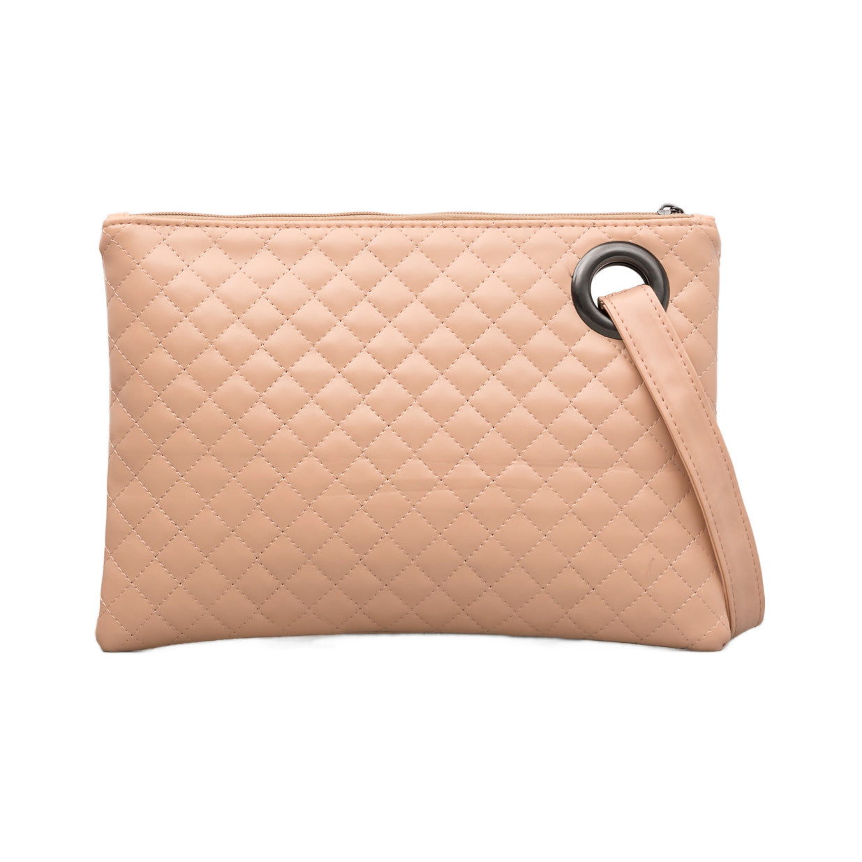 Laura Quilted Wristlet Clutch