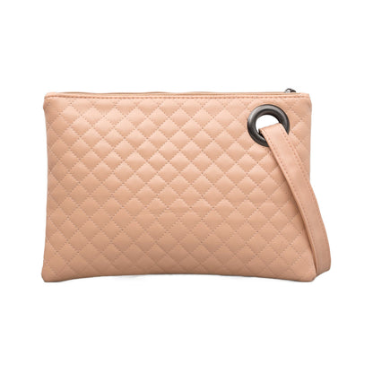 Laura Quilted Wristlet Clutch
