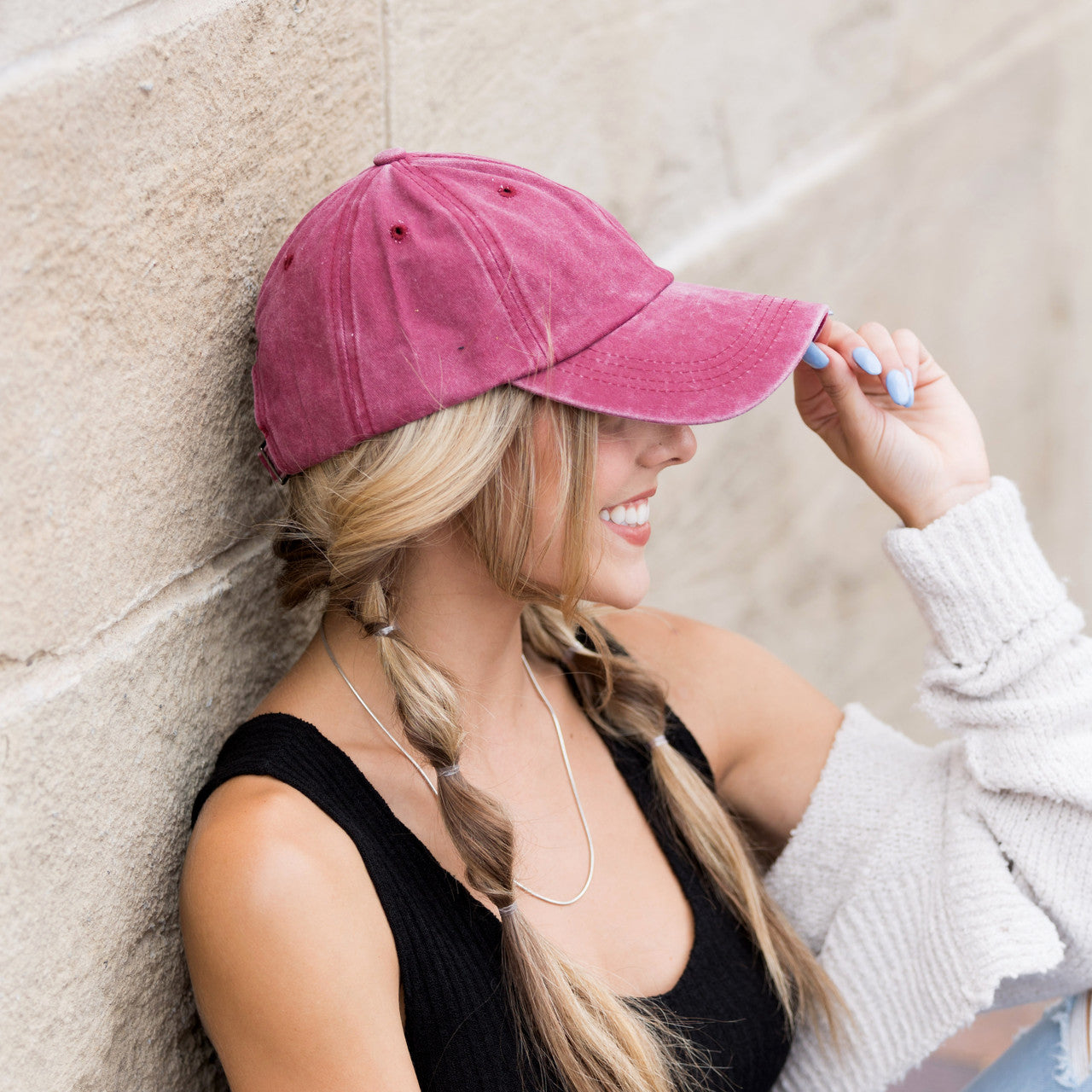 Janice Washed Ball Cap