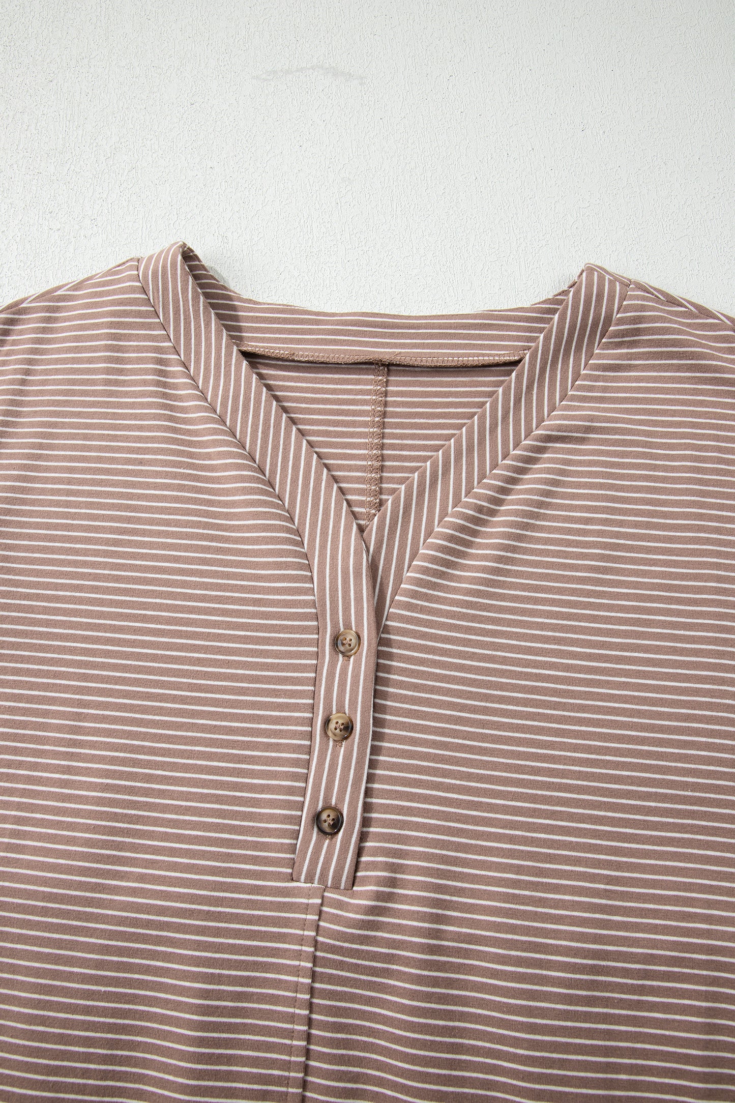 Hudson Stripe Buttoned Breezy Top