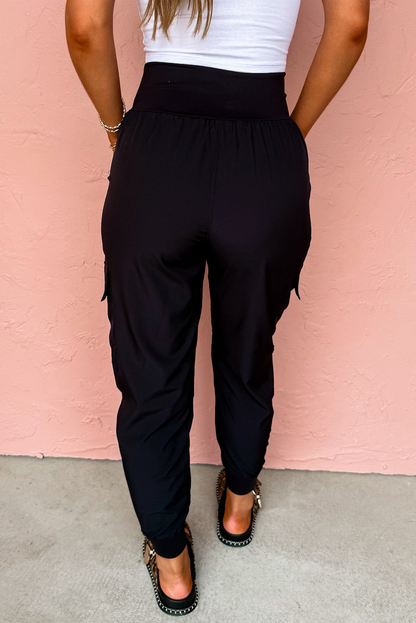 Denise High Waisted Cargo Jogger