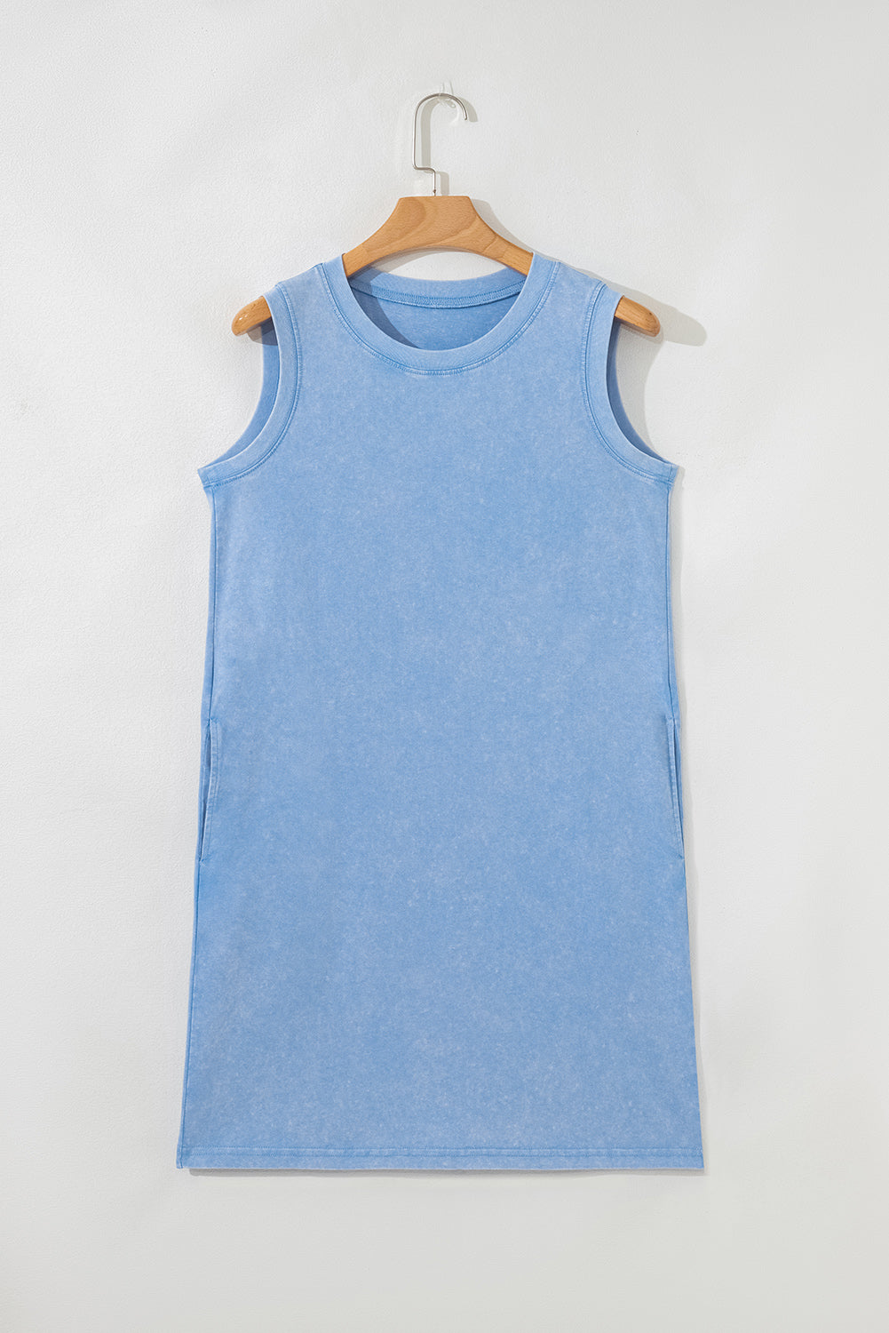 Sally Acid Wash Sleeveless Dress