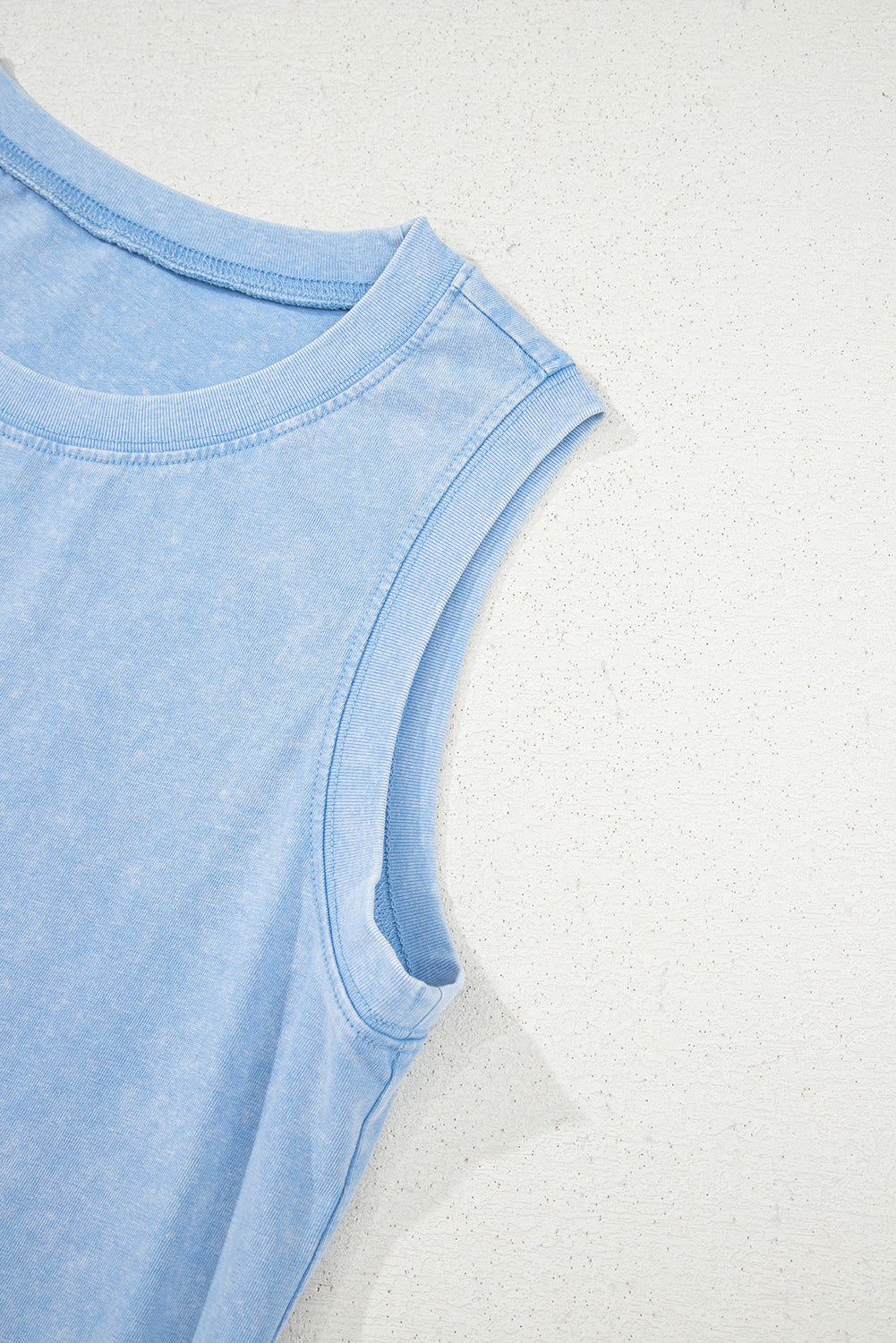 Sally Acid Wash Sleeveless Dress