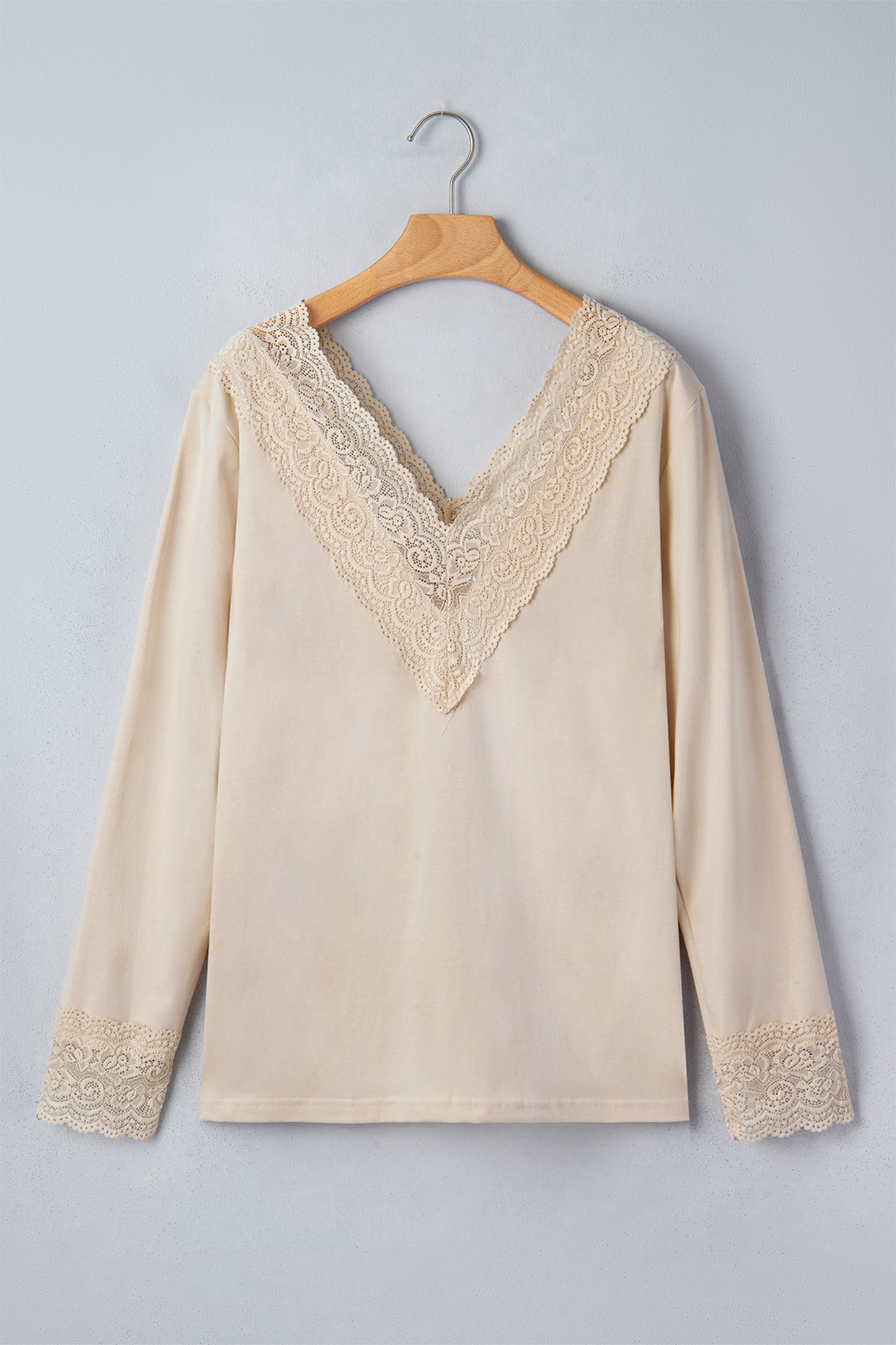 Kendra Lace Trim Top