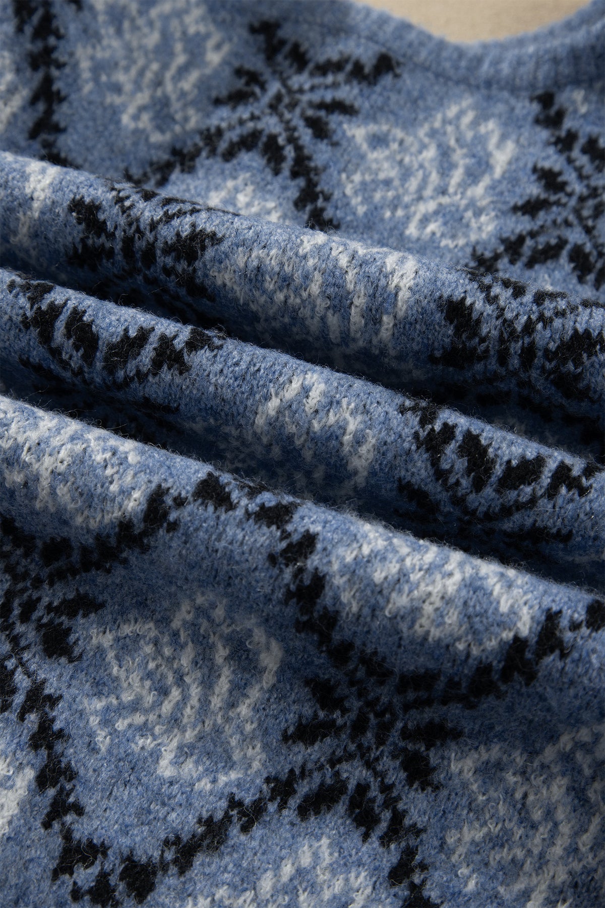 Modern Damask Print Button Down Cardigan