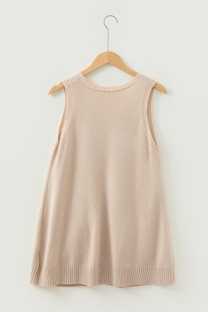 Passion Sleeveless Sweater Dress/Vest