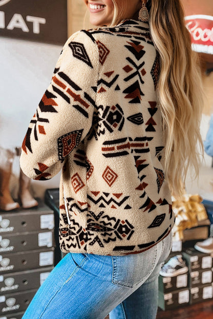 Dakota Aztec Half Placket Pullover