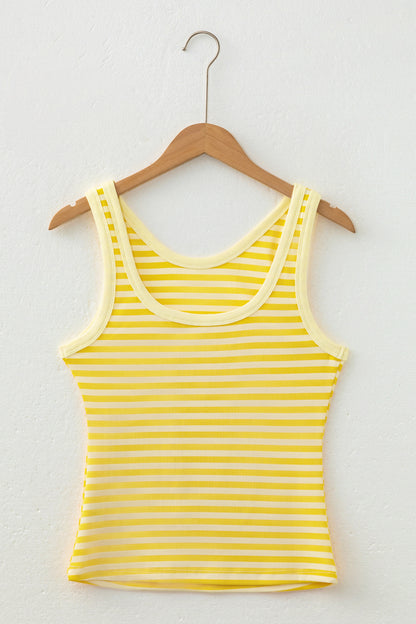 Marina Ribbed Knit Tank Top