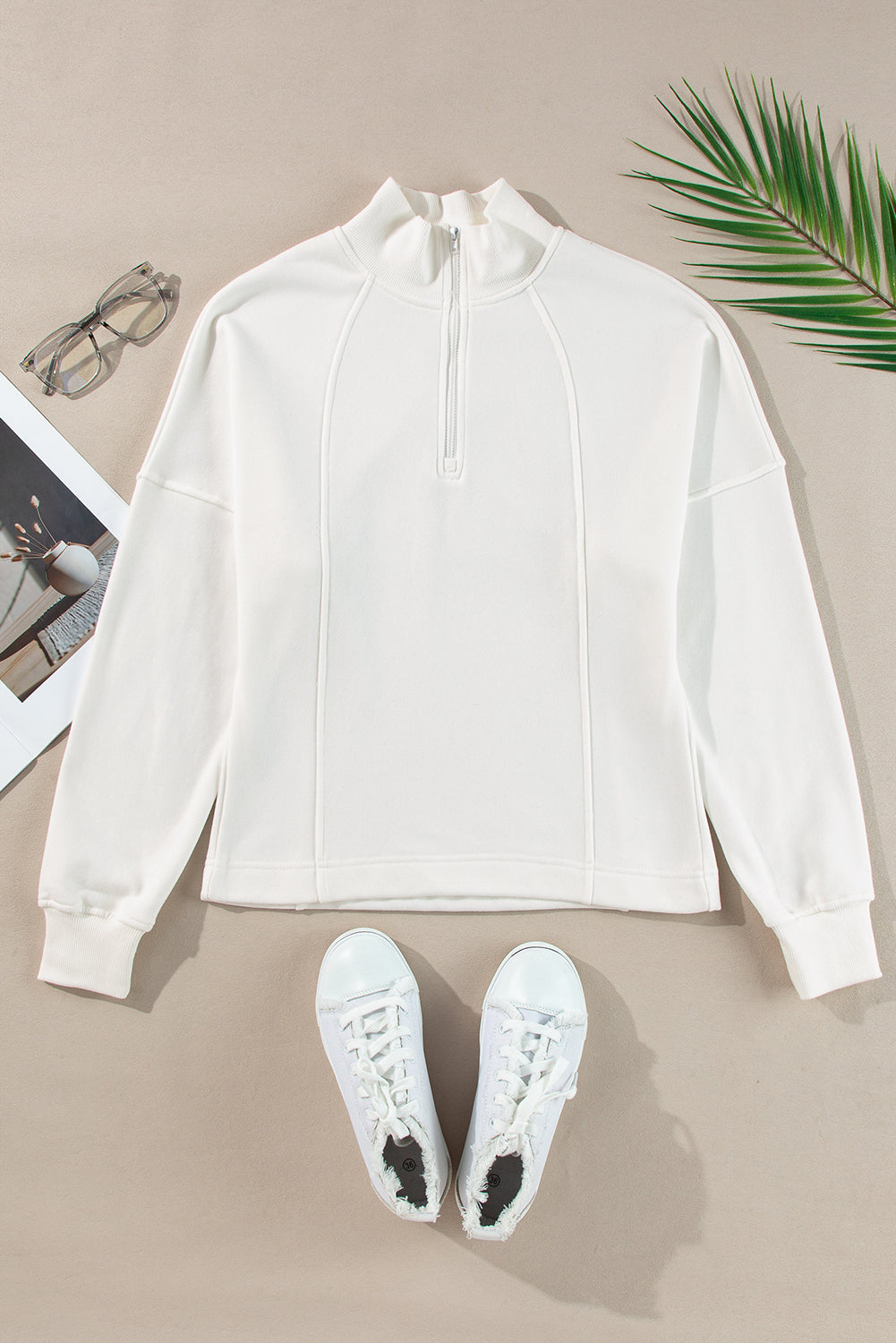 Samantha Half Zip Pullover