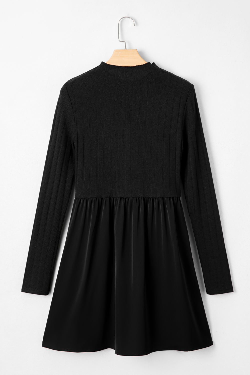 Gabriella Contrast Long Sleeve Dress
