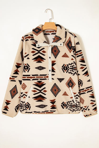 Dakota Aztec Half Placket Pullover