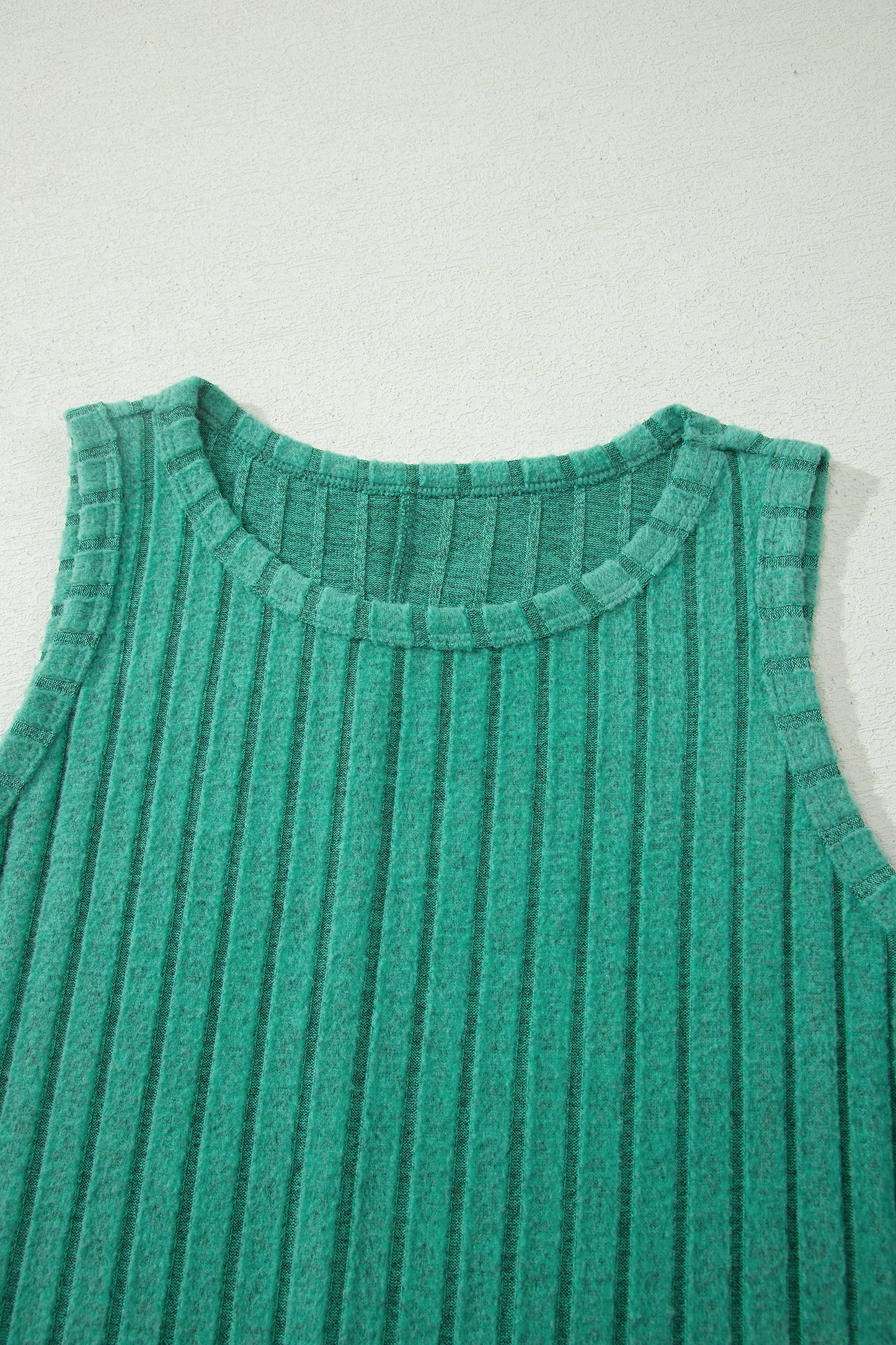 Sandy Mineral Wash Ribbed Tank Top