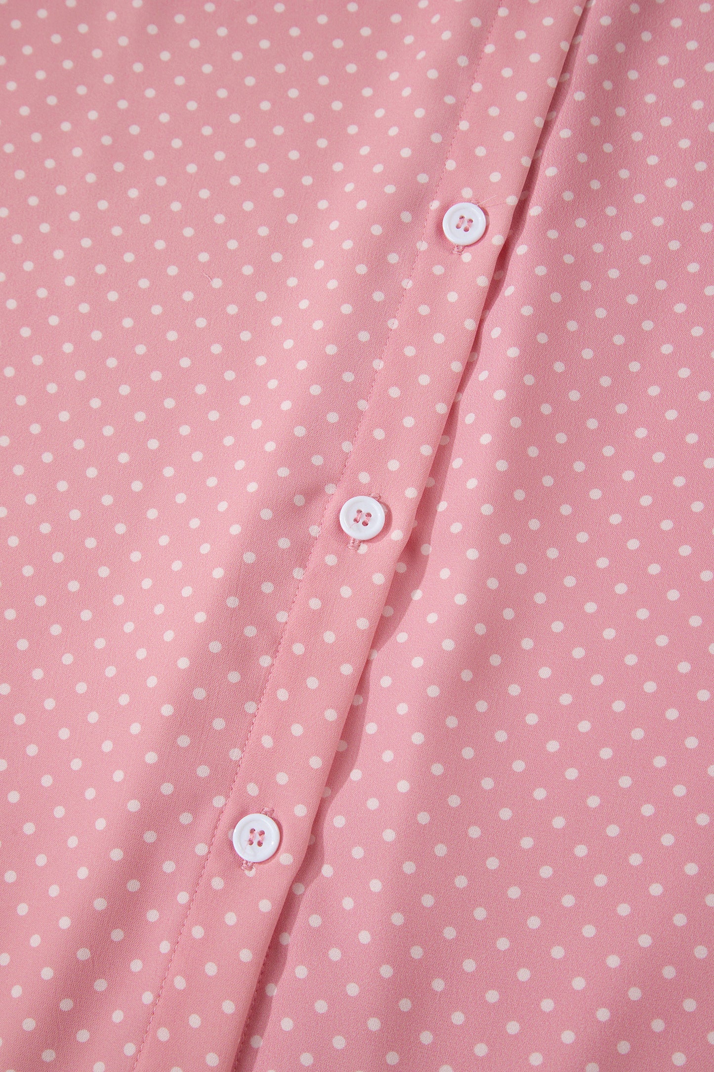 Dottie Cuffed Sleeve Button Down Blouse
