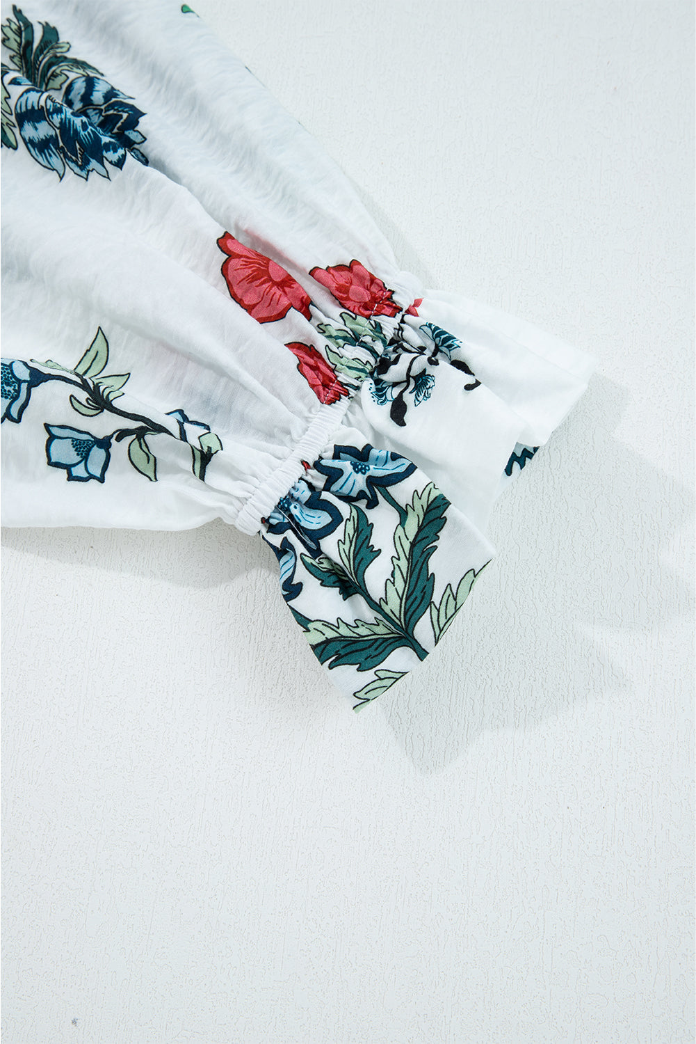 Beth Unique Floral Print Blouse