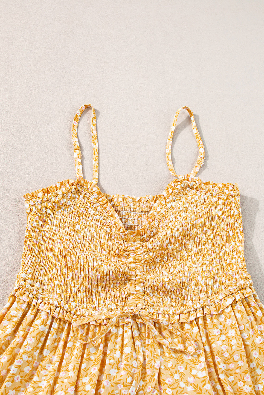 Meadow Smocked Floral Maxi Dress