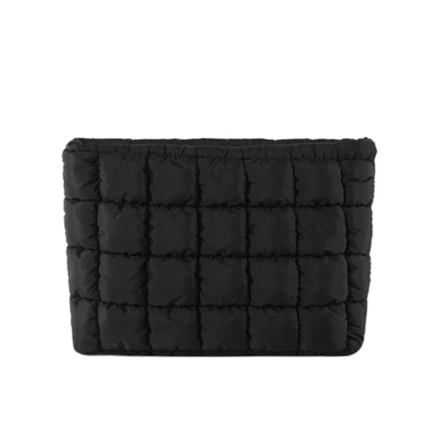Placid Quilted Puffer Clutch