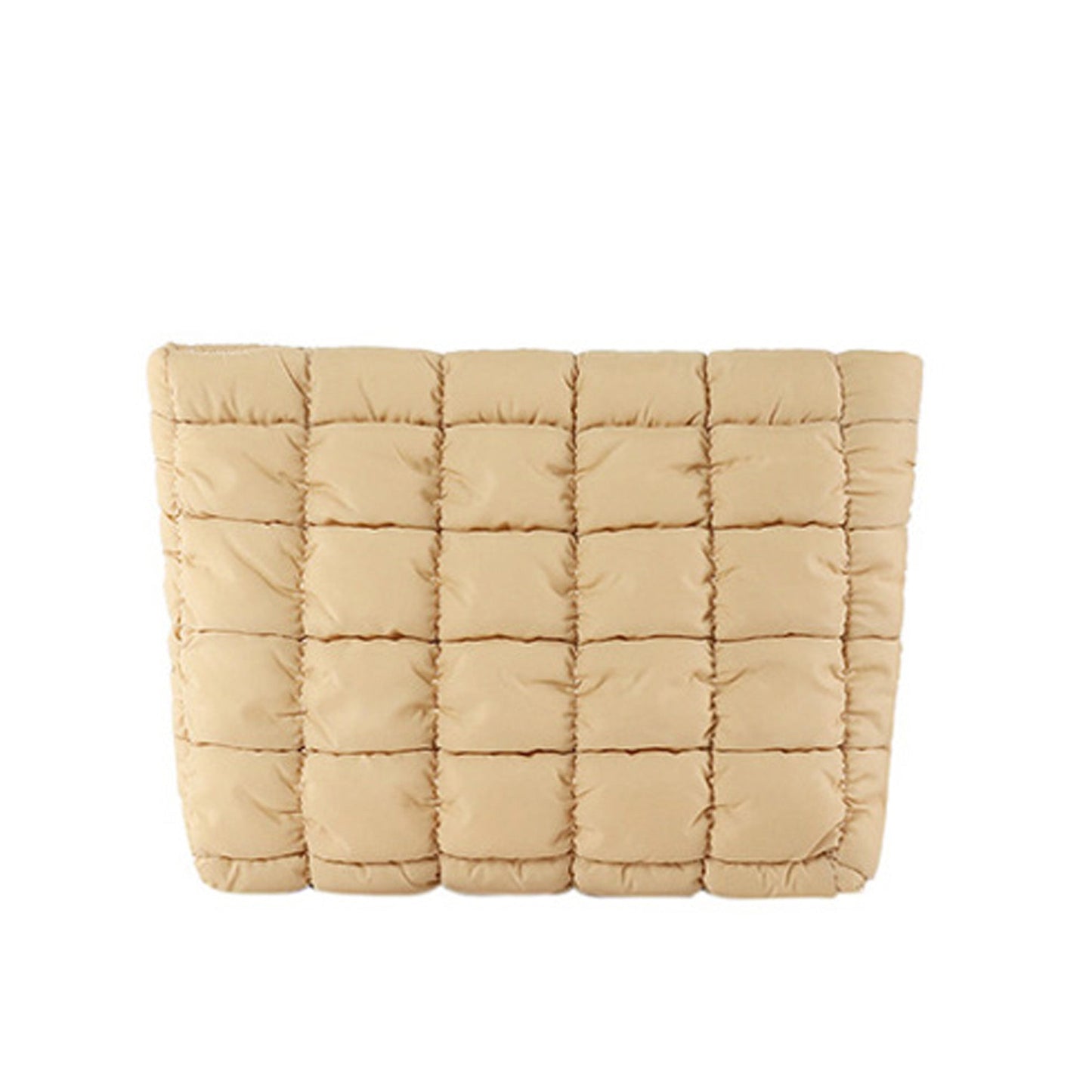 Placid Quilted Puffer Clutch
