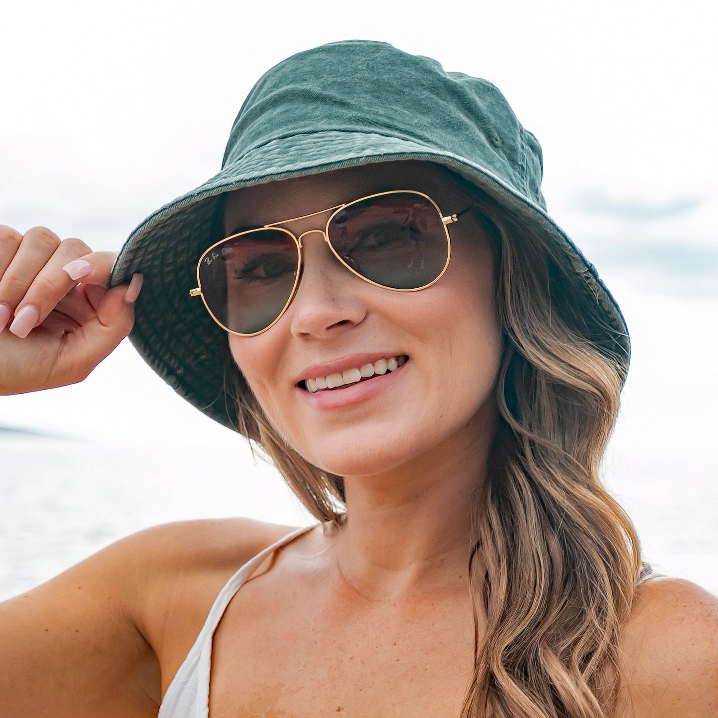 Frankie Distressed Bucket Hat