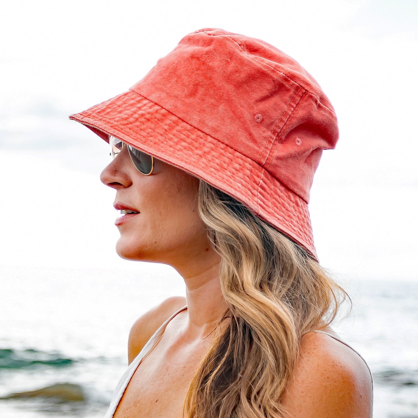 Frankie Distressed Bucket Hat