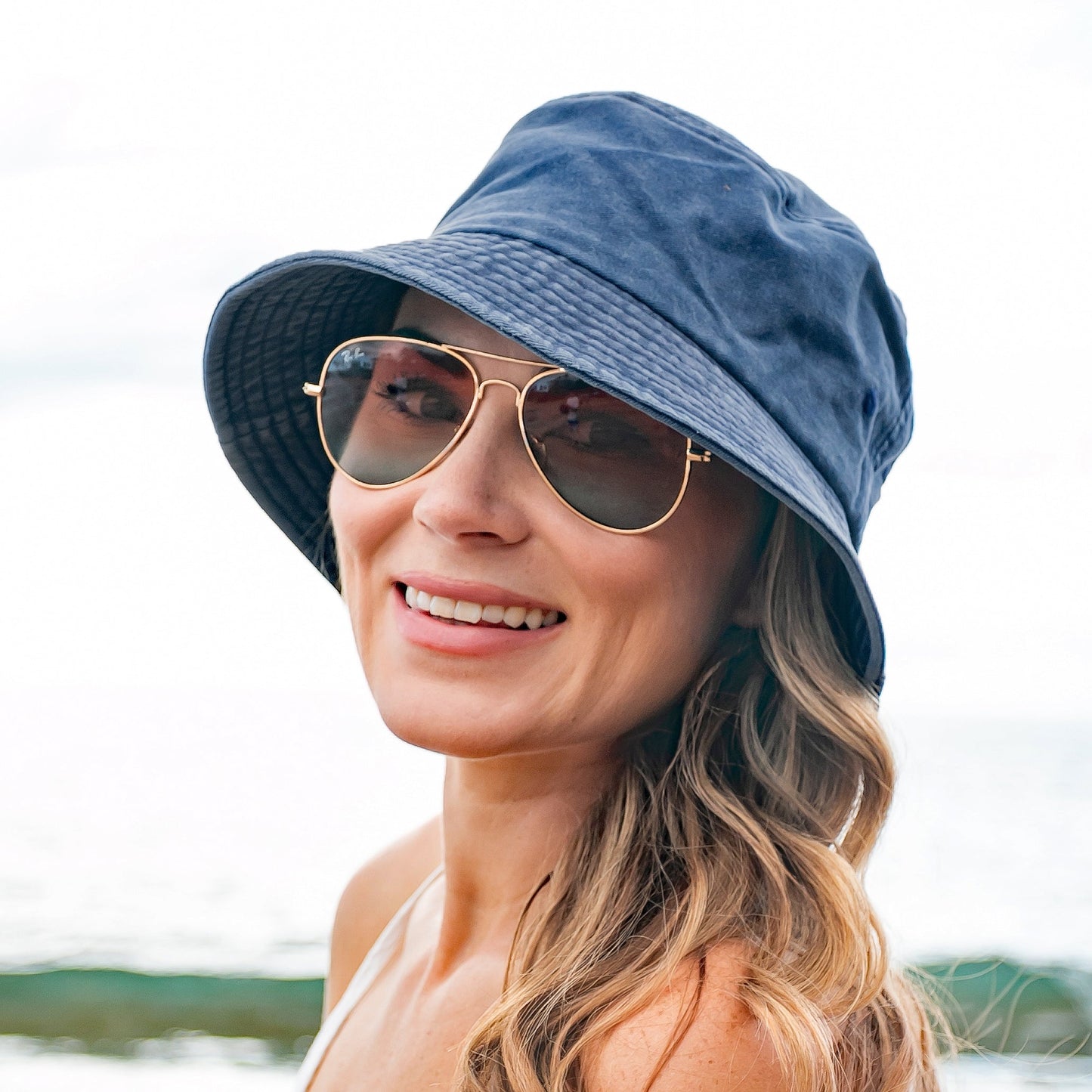 Frankie Distressed Bucket Hat