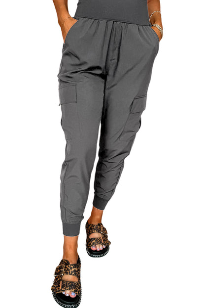 Denise High Waisted Cargo Jogger