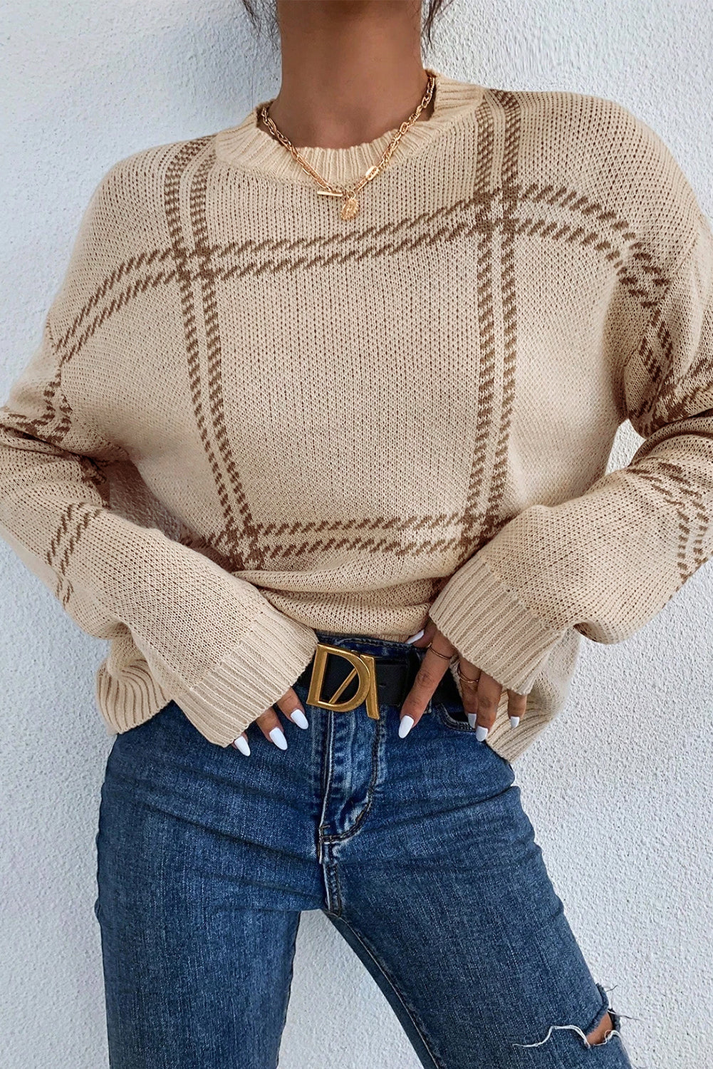 Orchard Plain Drop Shoulder Sweater