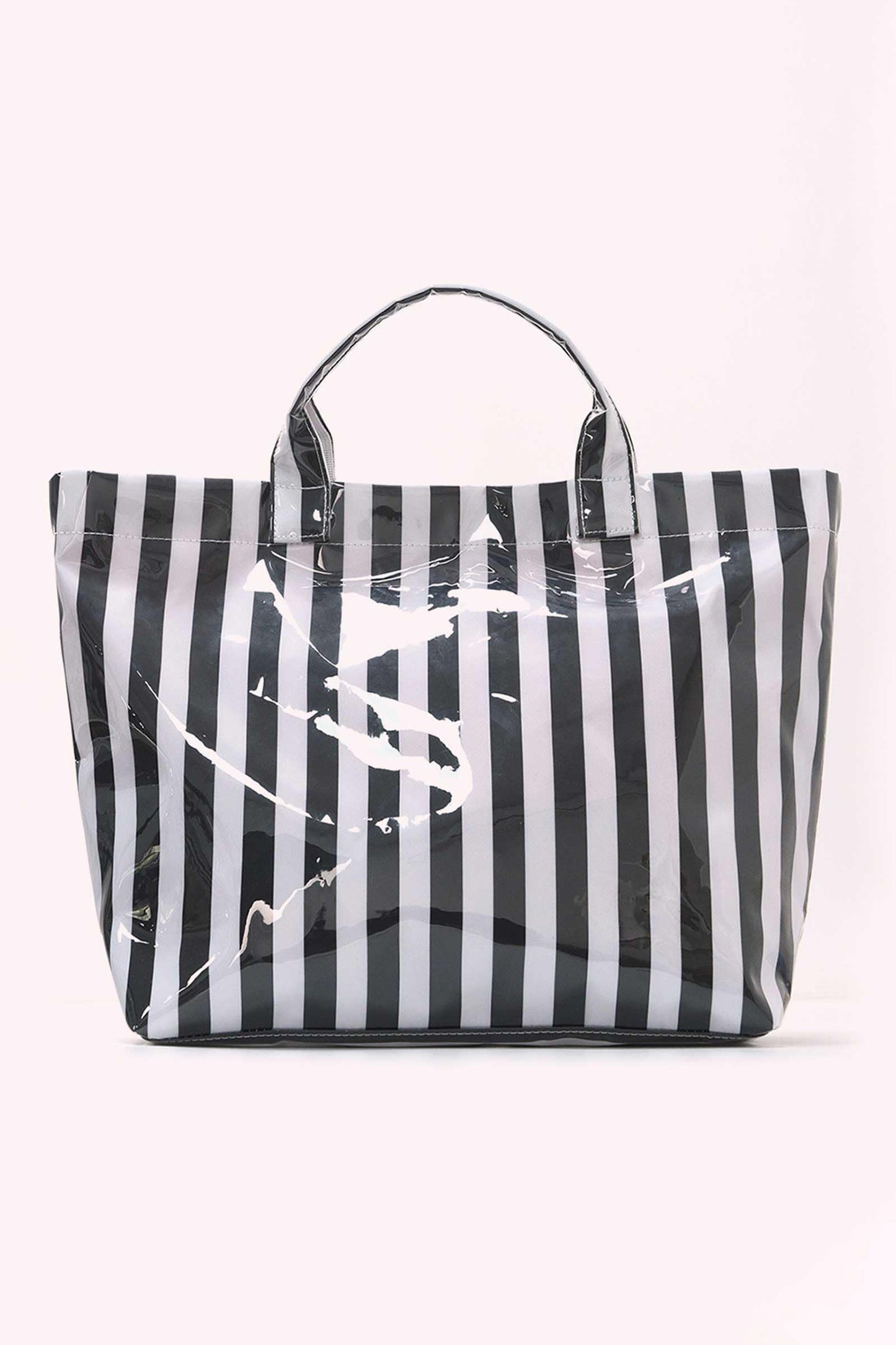 Glossy Summer Beach Vinyl Large Tote Bag