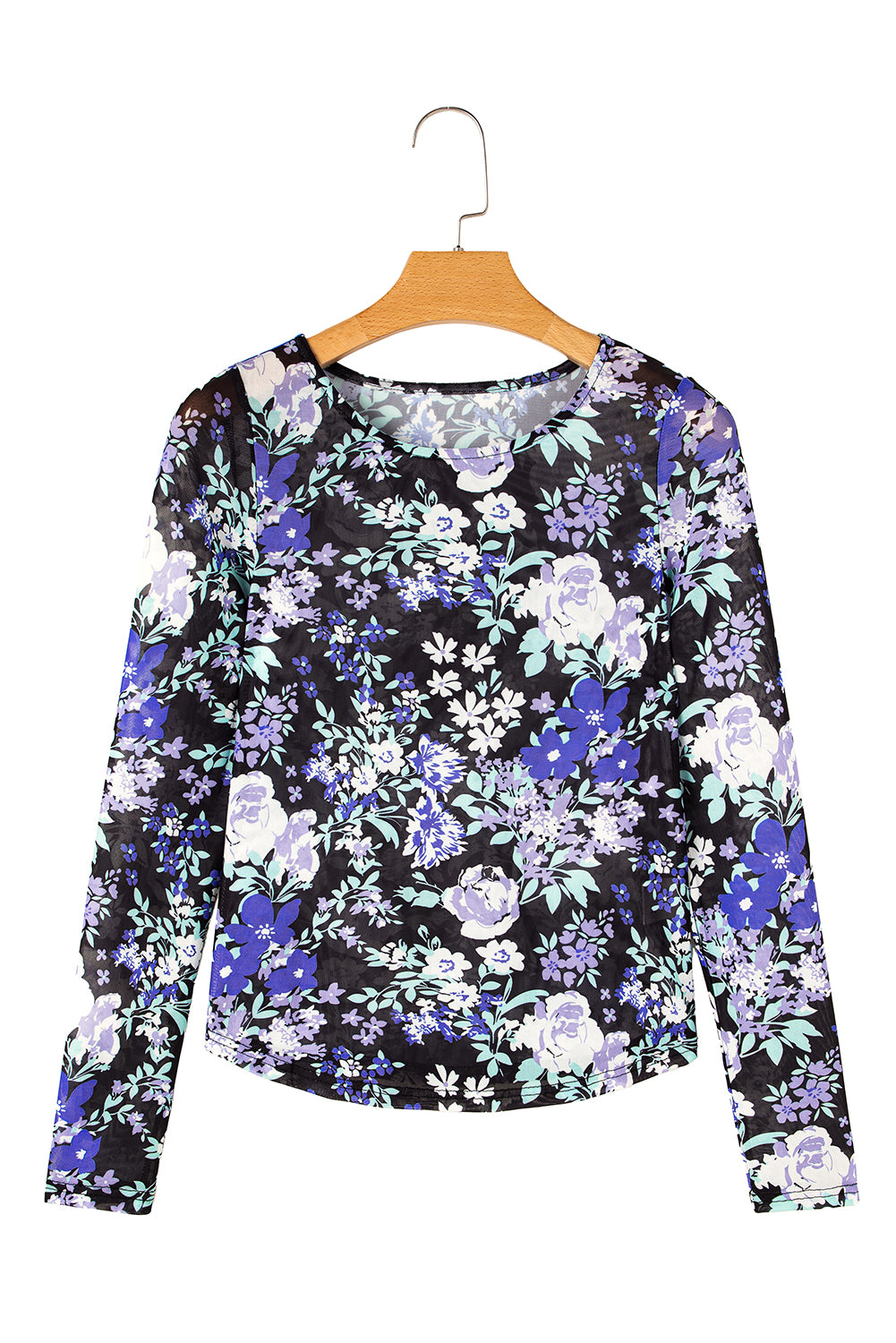 Garden Mesh Long Sleeve Top