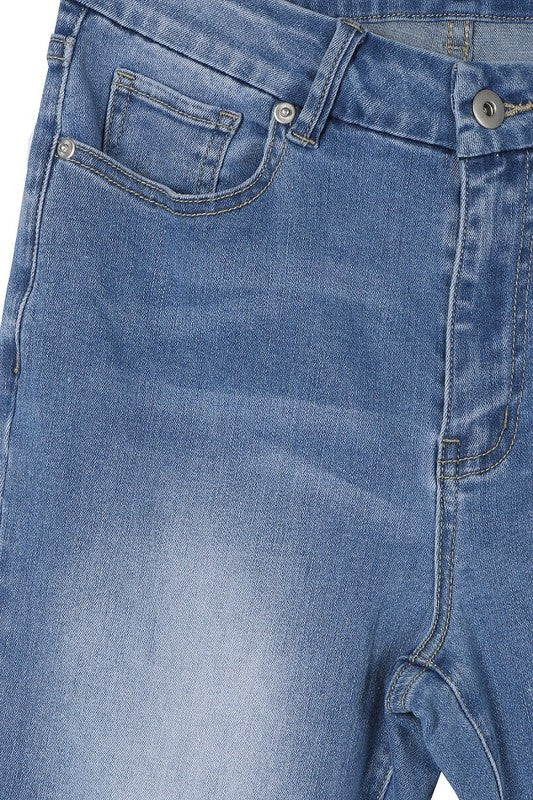 Medium Wash Flare Denim