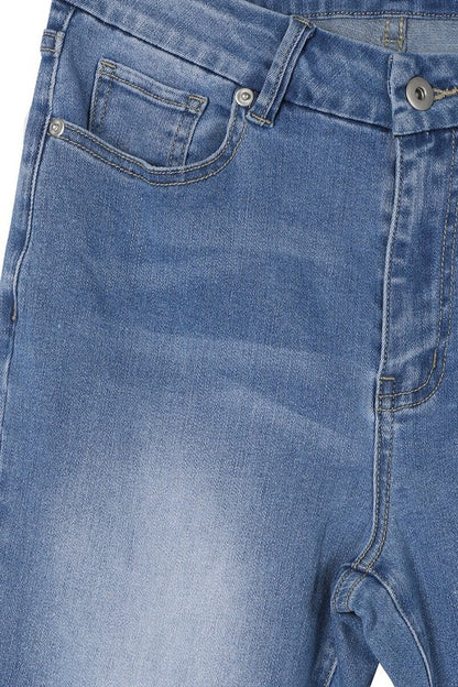 Medium Wash Flare Denim