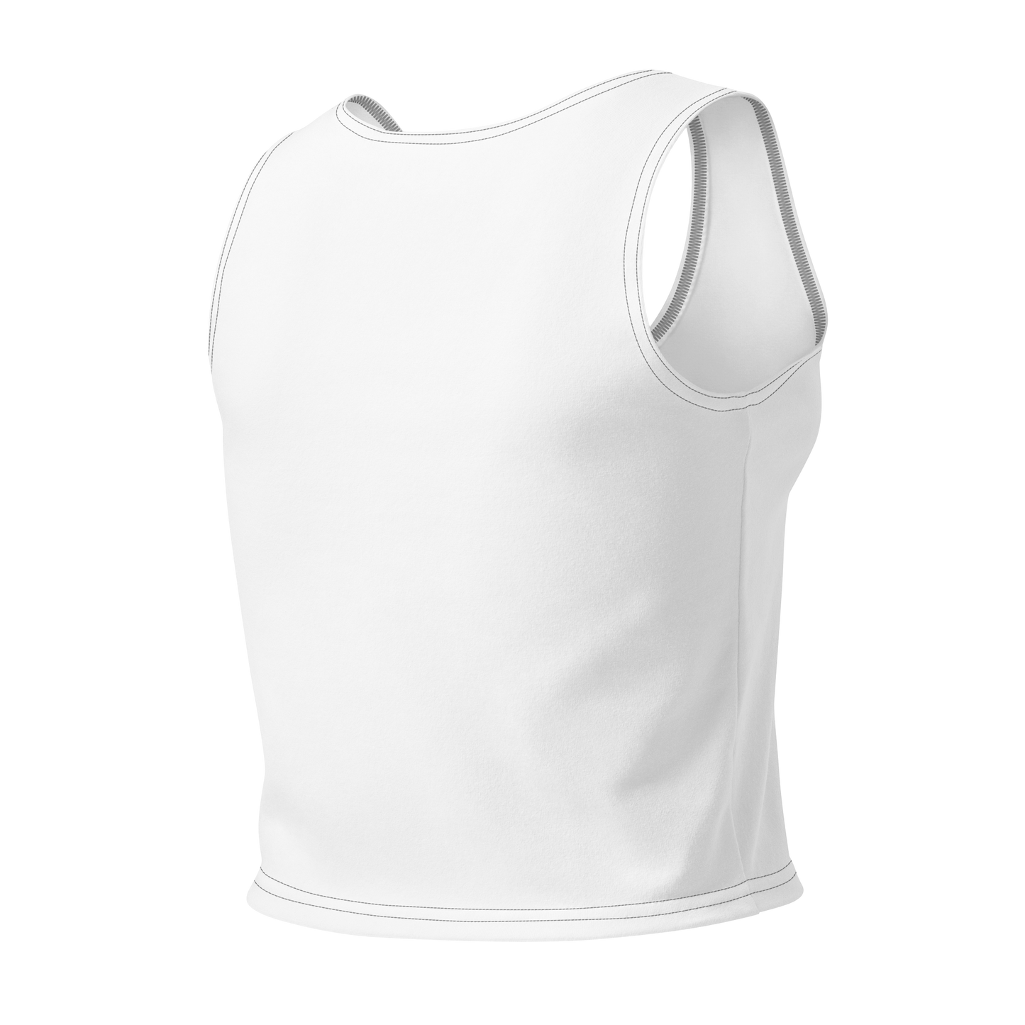 NOLITA Printed White Cotton Cropped Tank