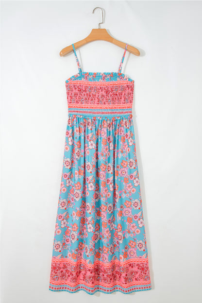 Boca Boho Spaghetti Strap Maxi Dress