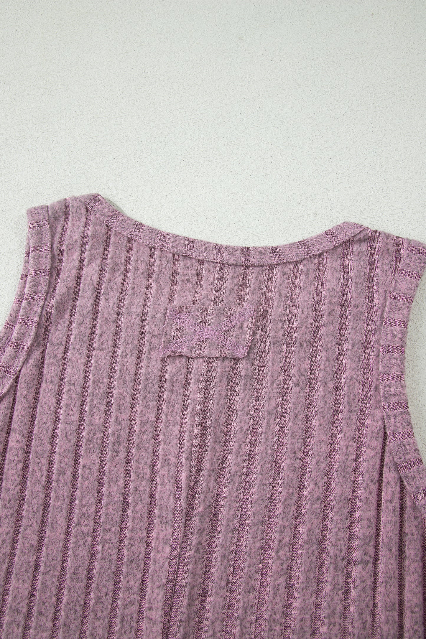 Sandy Mineral Wash Ribbed Tank Top
