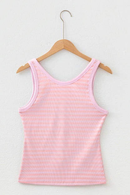 Marina Ribbed Knit Tank Top