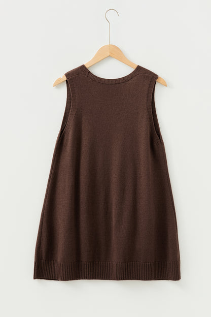 Passion Sleeveless Sweater Dress/Vest