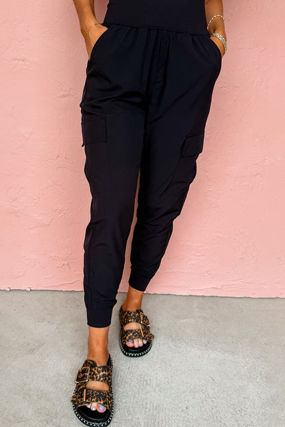Denise High Waisted Cargo Jogger