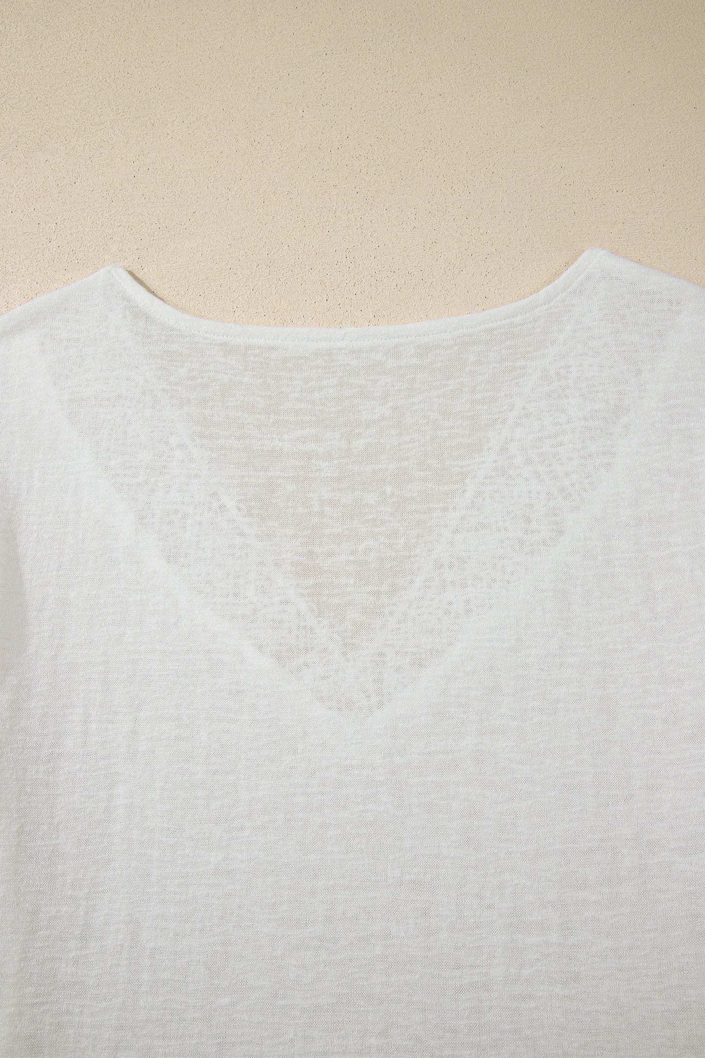 Melanie White Lace Tee