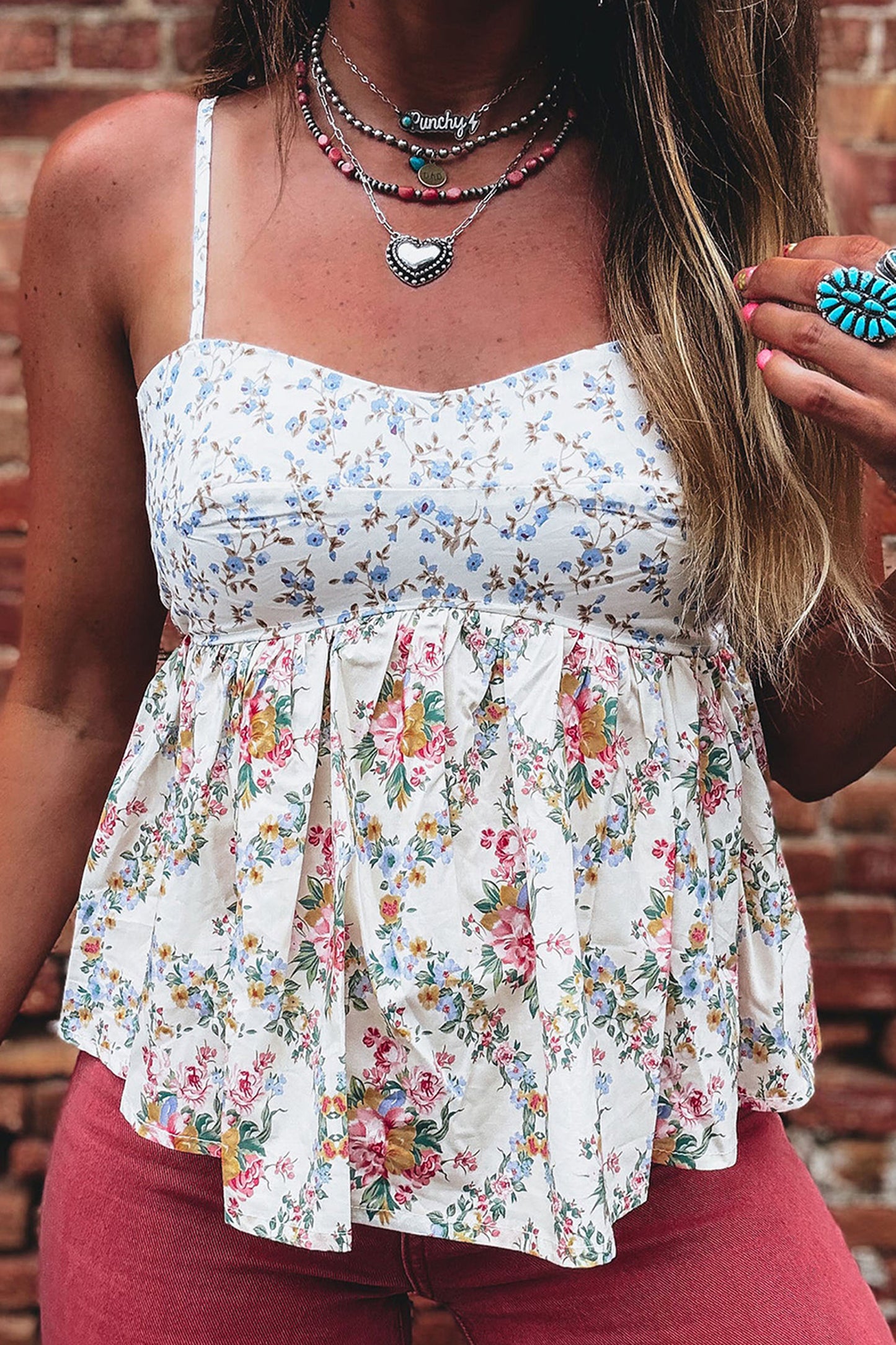 Ella Baby Doll Spaghetti Strap Tank