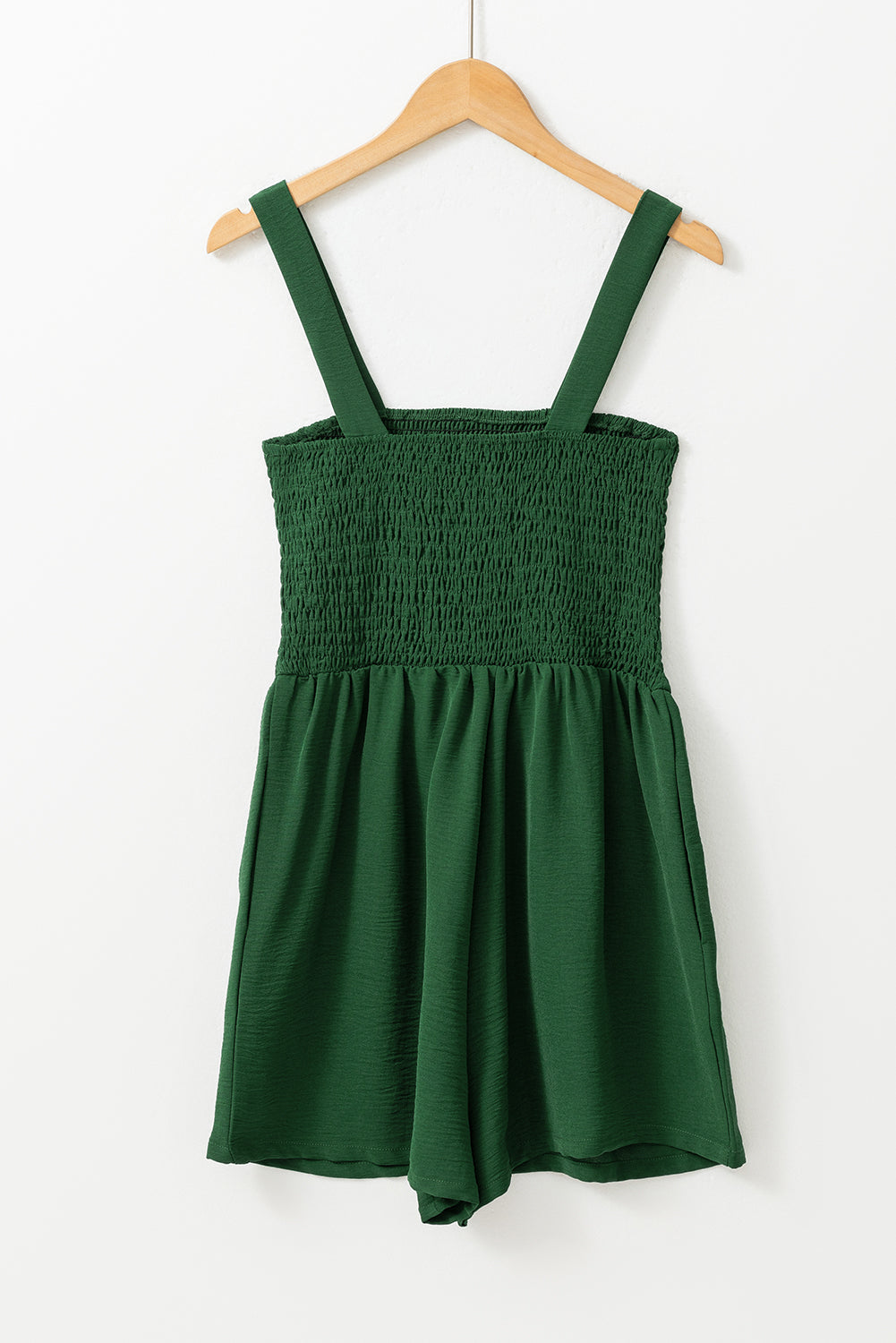 Abby Smocked Sleeveless Romper