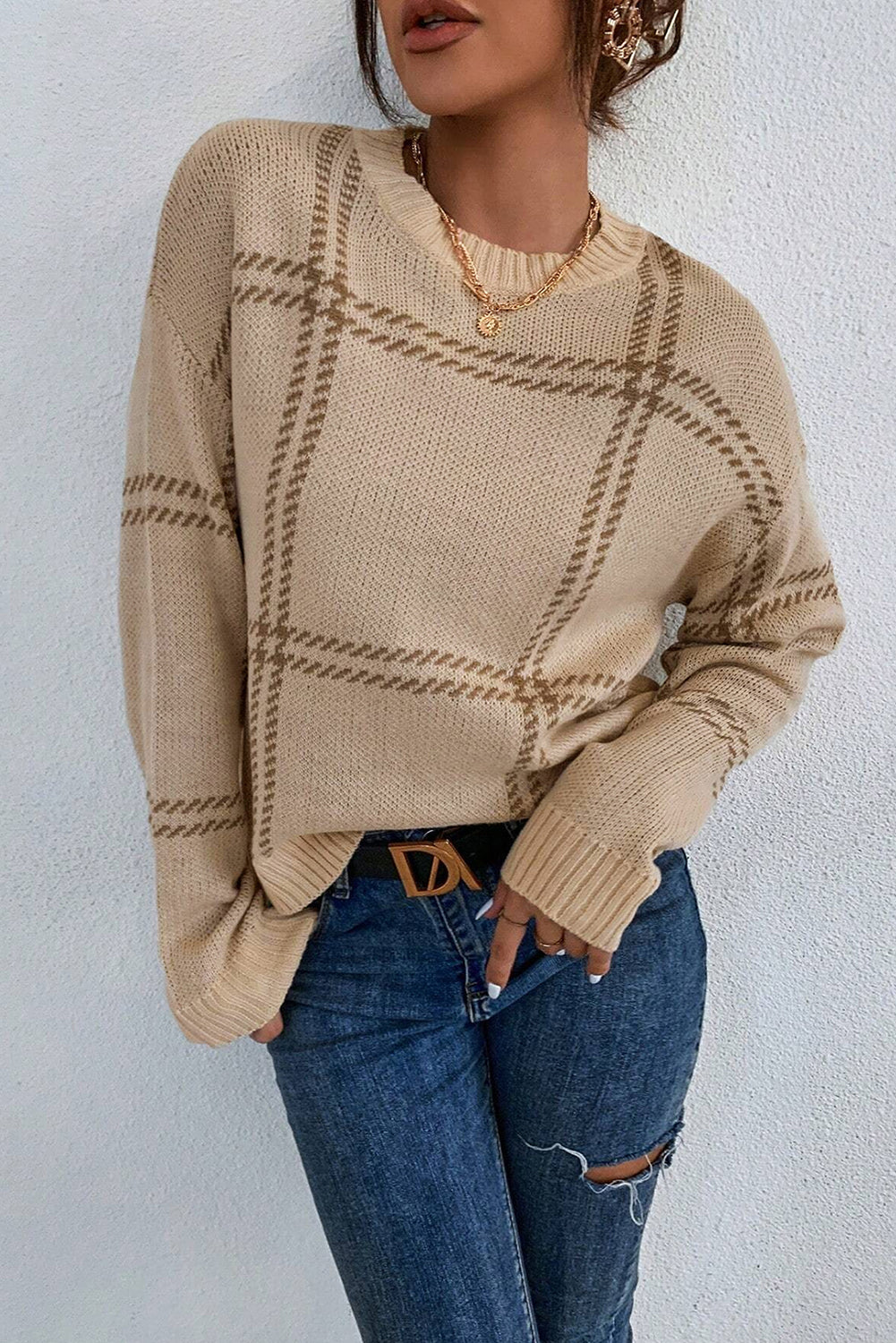 Orchard Plain Drop Shoulder Sweater