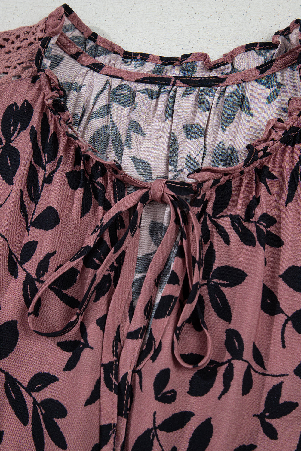 Vineyard Front Tie Sleeveless Blouse